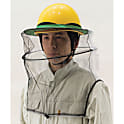 ヘルメット取付式防蜂ネット