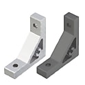 ５シリーズ（溝幅６ｍｍ）　－１列溝用－　押出極厚型ブラケット（直角加工タイプ）