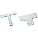 ５シリーズ（溝幅６ｍｍ）　２０・２５・４０角アルミフレーム用板金プレート　T型・十字型