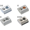 ６シリーズ（溝幅８ｍｍ）用　アルミフレーム用先入れバネナット