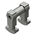 ６シリーズ（溝幅８ｍｍ）　ブラインドジョイント部品　後入れダブルジョイントキット