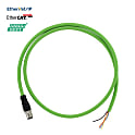 EtherNetIP, EtherCAT, CC-Link対応 M12コネクタ付ケーブル