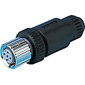 【オムロン】製商品　XS2　防水　センサー用メスコネクタ（ネジ式）