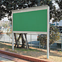 アルミ屋外掲示板（2本脚型）（SK-6036-BC・SLC）