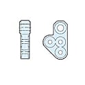 外部取付足 DFLシリーズ