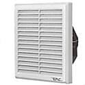 SLP-KES 電磁シールド（EMC）仕様換気扇付大型ルーバー