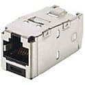 シールド付モジュラージャック CAT5e・CAT6対応