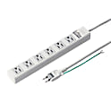 電源タップ（3P・6個口・2.5m） TAP-N3625SWN