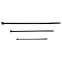 HellermannTyton 結束バンド 100, 150, 200 mm, 黒 T-Series
