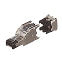 RJ45かんたん成端シールドモジュラープラグ