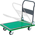 ハイグレード プレス製運搬車（折りたたみハンドルタイプ/均等荷重200,400kg）
