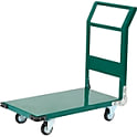 鋼鉄製運搬車（固定ハンドル/均等荷重300～600kg）