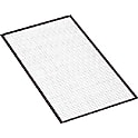 中量ボルトレス棚用背網（樹脂製）