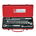Socket Wrench Set 22 Pcs. (Square Socket 9.5 mm) 