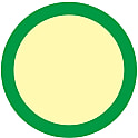 床用標識（蓄光）    蓄光　Ｄ