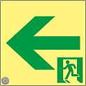 高輝度蓄光通路誘導標識  「←」_2
