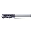 超硬4枚刃不等分割コーナーラジアスショートエンドミル 30° B256X