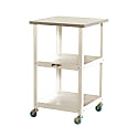 軽量作業台／ワークテーブル耐荷重50kg（天板付き150ワゴン）