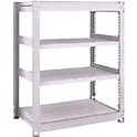 中量ボルトレス棚 TUG型  （450kgタイプ､高さ1200mm､4段タイプ）