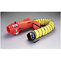 AC115V/250W/φ203mm ダクトブロワー(4.5mダクト付