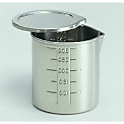 ステンレス目盛付ビーカー 手ナシ 1L 本体のみ