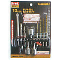 10pcs. ドリル刃&ビットセット