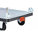 ペダルブレーキ単体 ダンディエーススチール台車大穴（DA）（600×900）専用