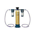 カートリッジ純水器標準セット(電気伝導率計・前後フィルター付) 200L/hr