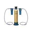 カートリッジ純水器標準セット(電気伝導率計・前後フィルター付) 700L/hr