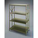 915x450x1370mm／4段ラック棚（折畳式）