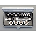 3/8"DRインパクトソケットセットEA164MK