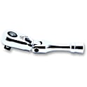3/8"（9.5mm）SQ. プッシュボタン式首振りラチェットハンドル（ショート）