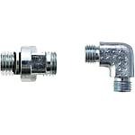 Hose connection fitting for nitrogen filling connection / hose extension / M8 / M8