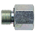 Hose connection fitting adapter for nitrogen filling connection / G1/4"/M6