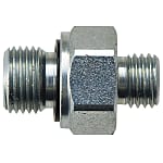 Hose connection fitting adapter for nitrogen filling connection / G1/8"/M8
