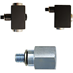 Hose connection fitting adapter for nitrogen filling connection / M6/G1/8"/M8