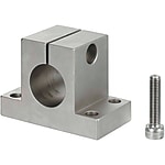 Shaft holders / T-shape / slotted / long version