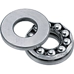 Axial deep groove ball bearings / single direction / MISUMI