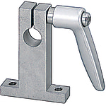 Shaft holders / T-shape / slotted / clamping lever