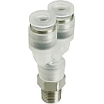One-Touch Couplings for Clean Applications / Union Y / Thread