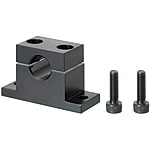 Shaft holders / T-shape / two-piece / long version