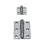 Flat hinges / conical countersinks / rolled / stainless steel / blank / MISUMI