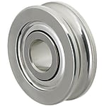 Stainless Steel Grooved Bearing U Groove