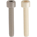 Plastic Hexagon Socket Head Cap Screws Not Knurled / PPS
