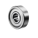 Deep groove ball bearings / single row / small diameters / ZZ / stainless / cost effective / MISUMI