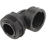 90° angle connector for the cable gland
