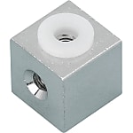 Square-Model Spacer / Brass Vertical Model with Duracon Seat