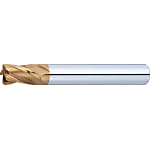 TSC series carbide radius end mill, 4-flute / stub model