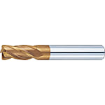 TSC series carbide radius end mill, 4-flute / short model