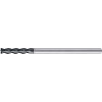 Diamond Coated Carbide Radius End Mill for Graphite Machining, 4-Flute / Long Model